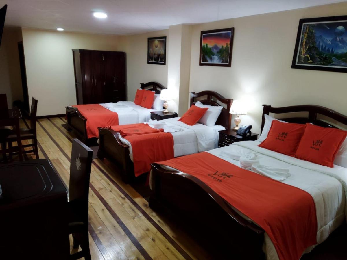 Hotel Velanez Suite 里奥班巴 外观 照片